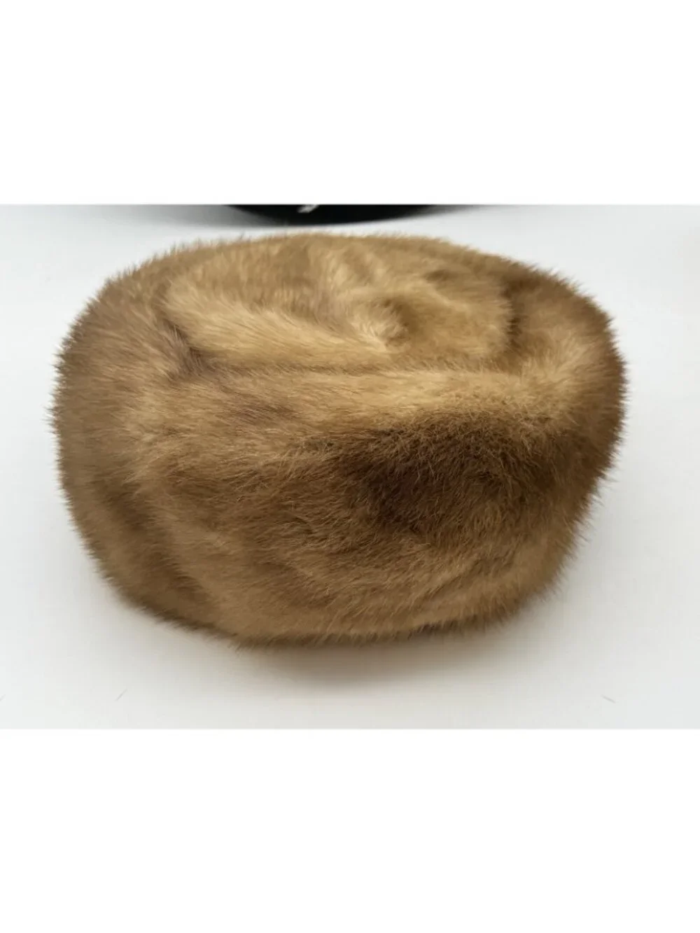 Vintage Mink Fur Hat with Original Box, FORECAST Kaufmann's Pittsburgh EUC